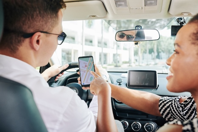 Damaged Uber vehicle after rideshare accident in Wilmington North Carolina showing need for legal representation