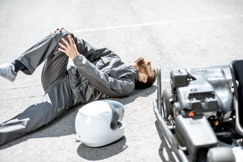 North Carolina motorcycle accident victim calling NC Injury Law for a free consultation with a motorcycle accident lawyer about insurer bias and their claim