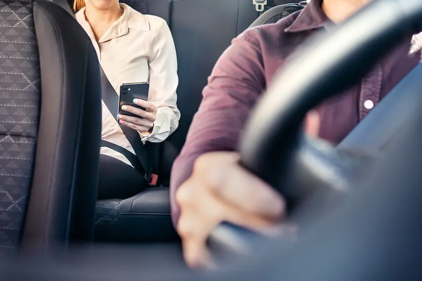 Wilmington rideshare accident lawyer consulting with Uber crash victim after Lyft accident in North Carolina