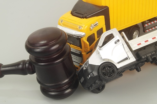 Truck Accident Law Concept - Truck Accident Liability